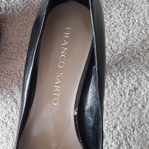 🌻Franco Sarto black heels size 7 - Picture 5 of 5